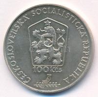 Csehszlovákia 1988. 100K Ag "Marin Benka születésének 100. évfordulója" T:UNC,AU 
Czechos...