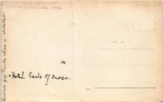 Cortina d'Ampezzo (Südtirol); Fotograf Terschak, photo (fa)