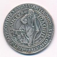 Csehország / történelmi tartomány 1520. Tallér "Szt. Joachim", ezüstözött fém utánveret 1967-ből (42mm) T:XF Bohemia 1520. Joachimsthaler silver plated metal restrike from 1967 (42mm) C:XF