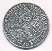 Csehország / történelmi tartomány 1520. Tallér "Szt. Joachim", ezüstözött fém utánveret 19...