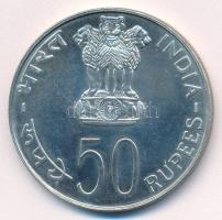 India 1975. 50R Ag "FAO - Nők éve" T:AU
India 1975. 50 Rupees Ag "FAO - Women's...