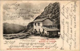 1900 Madonna di Campiglio (Südtirol), Rifugio del Crosté / mountain rest house (EK)