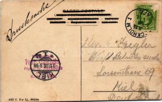 1906 Djursholmsbanan, Järnvägsolyckan den 17 April 1906. / railway accident, train (EK)