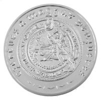 2001. 3000Ft Ag "Ezeréves a magyar pénzverés" kapszulában, dísztokban, tanúsítvánnyal T:BU...