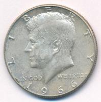 Amerikai Egyesült Államok 1966. 1/2$ Ag "Kennedy" T:XF USA 1966. 1/2 Dollar Ag "Kennedy" C:AU,XF Krause KM#202