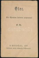 1897 Békéscsabán kiadott szlovák nyelvű egyházi munka. 15p. / Slovakian language work published in Bekescsaba