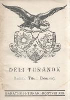 Baráthosi-Balogh Benedek:  Déli turánok (Indiák, Tibet, Előázsia.) Budapest, 1930. Szerző - Held János Irodalmi és Nyomdavállalat. 155 + [1] p. Első kiadás. Baráthosi-Balogh Benedek (1870-1945) néprajzkutató, Ázsia-utazó, őstörténeti író. 1908-tól több alkalommal bejárta Kelet- és Közép-Ázsia számos táját, mindannyiszor a magyarság turáni kapcsolatait kutatva. Ebben a kötetében Szingapúr felől megtett hátsó-indiai hajóútján, majd a kalkutta-dardzsilingi vonatútján, valamint Nepálban és Tibetben szerzett néprajzi megfigyeléseit és őstörténeti következtetéseit sorakoztatja. Az útirajznak beillő munka a turáni népeket bemutatni szándékozó 24 kötetes munka önmagában is megálló, tizenharmadik kötete. A címoldalon régi gyűjteményi bélyegzés és bejegyzés. (Baráthosi turáni könyvei, XIII. kötet.) Poss.: A hajdúnánási református egyházközség parokiális könyvtára. Fűzve, illusztrált, enyhén sérült kiadói borítóban. Körülvágatlan, jó példány.