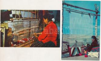 9 db MODERN indiános képeslap