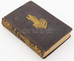 Tefft, B[enjamin] F[ranklin]: Hungary and Kossuth: or, an American Exposition of the late Hungarian Revolution. Philadelphia - New Orleans, 1852, J. W. Bradley - John Ball, (Philadelphia, Smith & Peters - ny.), 1 (Kossuth Lajos acélmetszetű portréja, hártyapapírral,) t.+378 p. Angol nyelven. Korabeli aranyozott egészvászon-kötés, mintás lapélekkel, kopott borítóval, a gerincen kis sérüléssel, kissé foxing foltos lapokkal, régi AKV-s aukciós címkével.