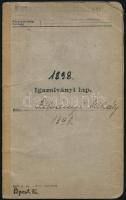 1942 Katonai igazolványi lap tartalékos honvéd részére
