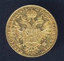 Ausztria/magyar verdejel 1935E 1D Au I.Ferenc 3,49g T:2-/2+