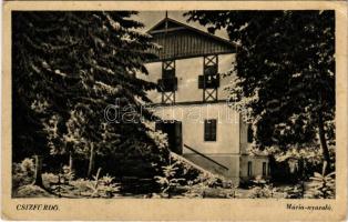 1942 Csíz, Csízfürdő, Kúpele Cíz; Mária nyaraló / villa (EB)