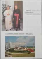 II. János Pál pápa Magyarországon kiállítási gyűjtemény: képeslapok, emléklapok, emlékérem, stb. kiá...