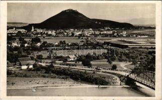 Huszt, Chust, Khust; látkép, vár, híd. Bottka Béla kiadása / general view, castle, bridge (fl)