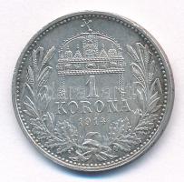 1914KB 1K Ag "Ferenc József" T:AU Adamo K5.1