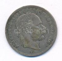 1870KB 20kr Ag &quot;Váltó Pénz&quot; T:VF kis karc, patina Adamo M11.1