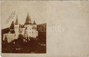 1900 Vajdahunyad, Hunedoara; Vajdahunyad vára / castle. Péntek E. (Déva) photo (EM)