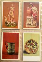 Orosz művészet, iparművészet 96 darabos gyűjtemény 96 férőhelyes képeslap albumban, gyűrűs borítóval