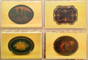 Orosz művészet, iparművészet 96 darabos gyűjtemény 96 férőhelyes képeslap albumban, gyűrűs borítóval