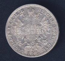 Ausztria 1878. 1Fl Ag T:2- kis ph