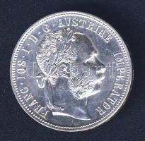 Ausztria 1879. 1Fl Ag T:2 ph.