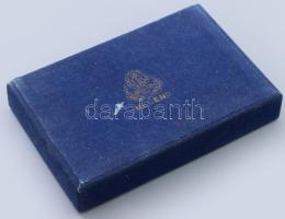 Herendi Indiai kosár mintás ékszeres tál, díszdobozban, jelzett, hibátlan, 12x9 cm