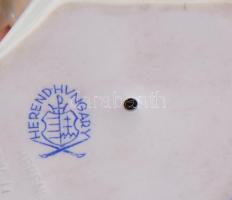 Herendi hógolyózó fiú. Terv.: Lőrincz István. Jelzett, kézzel festett, hibátlan, m: 13 cm