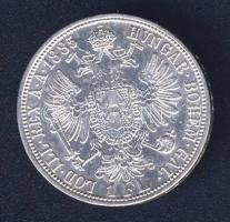 Ausztria 1885. 1Fl Ag T:2