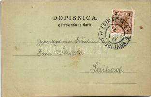 1899 (Vorläufer) Polje (Ljubljana, Laibach). Zalozil A. Turk (EB)