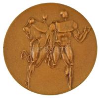 Kiss Nagy András (1930-1997) "VIII. Atlétikai Európa Bajnokság Budapest 1966" Kétoldalas b...