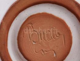 Buday Gy. jelzéssel: tojásváza. Jelzett, kopással, m: 15 cm