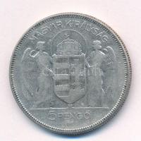 1930. 5P Ag " Horthy jobbra" T:.F Adamo P8