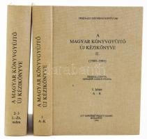 Szinainé László Zsuzsa: A Magyar Könyvgyűjtők új kézikönyve I-II (1969-1988) A magyarországi antikvár árverések teljes anyaga, Bp 1990, OSZK 1850p. Két kötetben, kiadói vászonkötésben