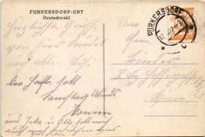 1927 Purkersdorf (Deutschwald), Franz Klugmayer's Café Restauration Zur Deutschwald-Hütte / caf...