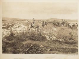 1898 Nagy-Szeben bevétele 1849. márczius 11-én. Bem-Petőfi körkép. Festette: Styka Jan, Vágó Pál és ...