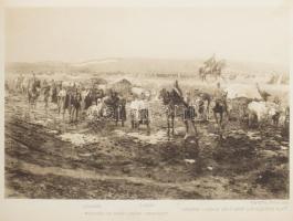 1898 Nagy-Szeben bevétele 1849. márczius 11-én. Bem-Petőfi körkép. Festette: Styka Jan, Vágó Pál és ...