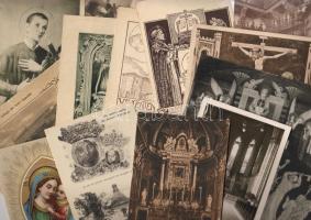 41 db olasz háború előtti használatlan képeslap, főleg topográfia