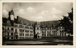 1933 Lőcse, Levoca; Gymnasium / Gimnázium / grammar school (EK)