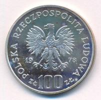 Lengyelország 1978. 100Zl Ag "Jávorszarvas" T:UNC (eredetileg PP)
Poland 1978. 100 Zlotyc...