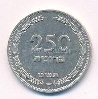 Izrael 1949. (5709) 250P Ag T:AU,XF Israel 1949. (5709) 250 Pruta Ag C:AU,XF Krause KM#15a