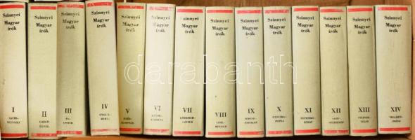 Szinnyei József: Magyar írók élete és munkái I-XIV. köt. Magyar Könyvkiadók és Könyvterjesztők Egyesülése Utánnyomat Sorozata. Bp., 1980-1981., Magyar Könyvkiadók és Könyvterjesztők Egyesülése. Kiadói egészvászon-kötésben