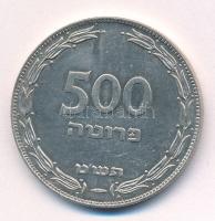 Izrael 1949. (5709) 500P Ag T:XF Israel 1949. (5709) 500 Pruta Ag C:XF Krause KM#16