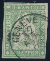 1918 Helvetia Mi 17 (Mi EUR 80.-)