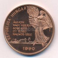 Bajnok Béla (1937-2020) / Szabó Géza (1939-) 1990. "Magyar Köztársaság kikiáltása emlékére 1989...