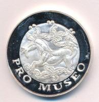 2000. &quot;Pro Museo&quot; fém naptárérem (42mm) T:PP patina