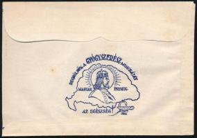 Alexander Kálmán "Kálvin" Gyógyszertár Karcag receptboríték