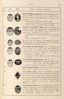 [Német ónjelzések képes katalógusa] Hintze, Erwin:
Die deutschen Zinngießer und ihre Marken I. Säch...