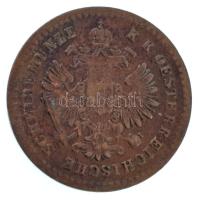 Ausztria 1858A 5/10kr Cu T:VF Austria 1858A 5/10 Kreuzer Cu C:VF Krause KM#2182