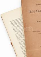 Toldy Ferenc: Történelmi és irodalmi berek. II. Kemény József - Történelmi és irodalmi kalászatok. P...