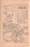 A Pesti izé naptára 1948. Szerkeszti: Gál György.
(Budapest), [1947]. Forrás Nyomdai Műintézet és K...